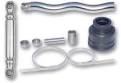 Części zamienne do pomp śrubowych: wałek przegubowy, rotor, manszeta